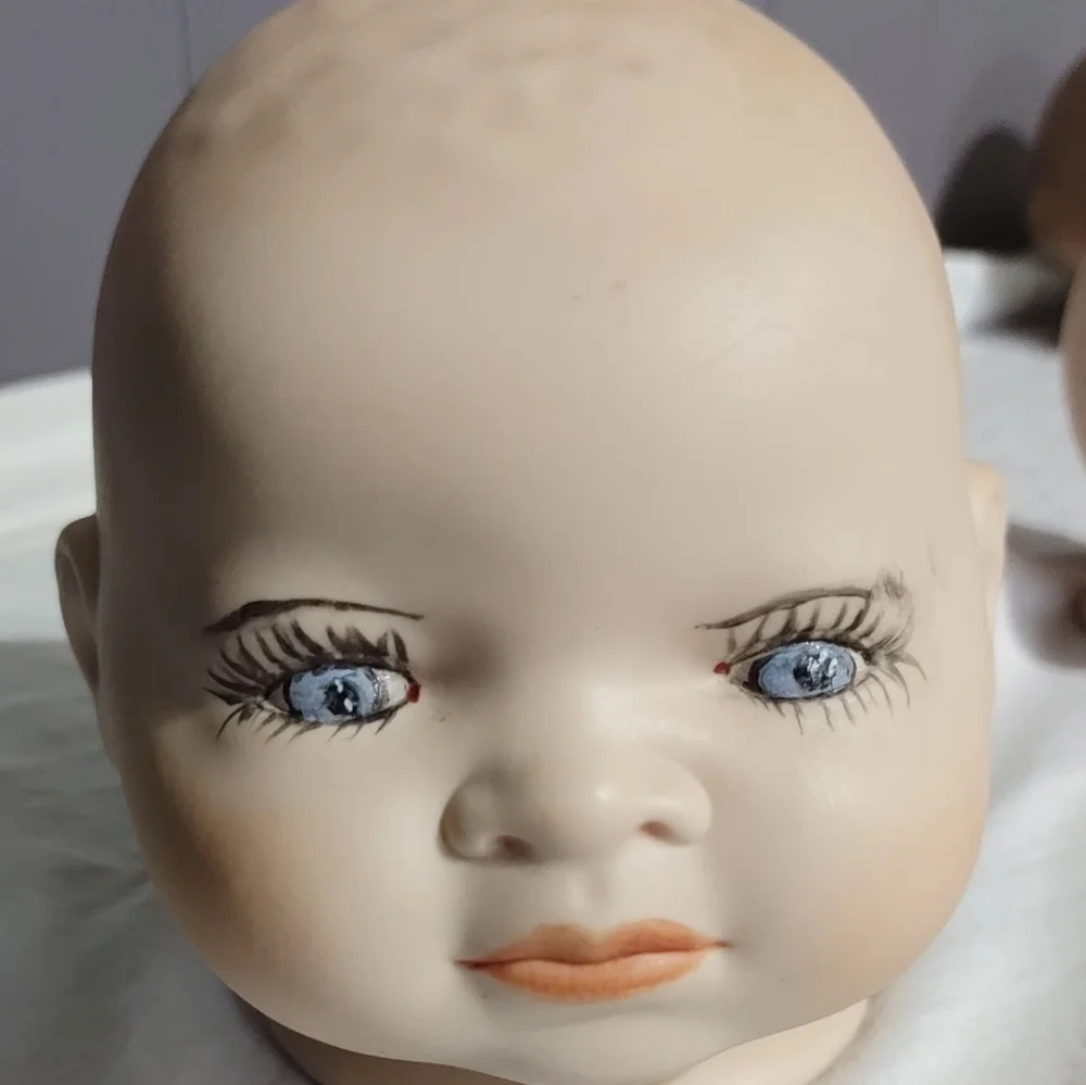 Vintage Grace S Putnam Bisque Doll Heads